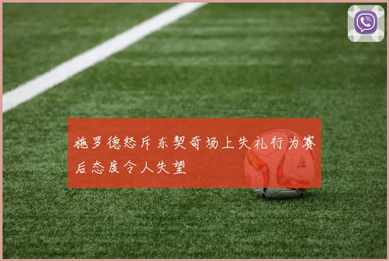 施罗德怒斥东契奇场上失礼行为赛后态度令人失望